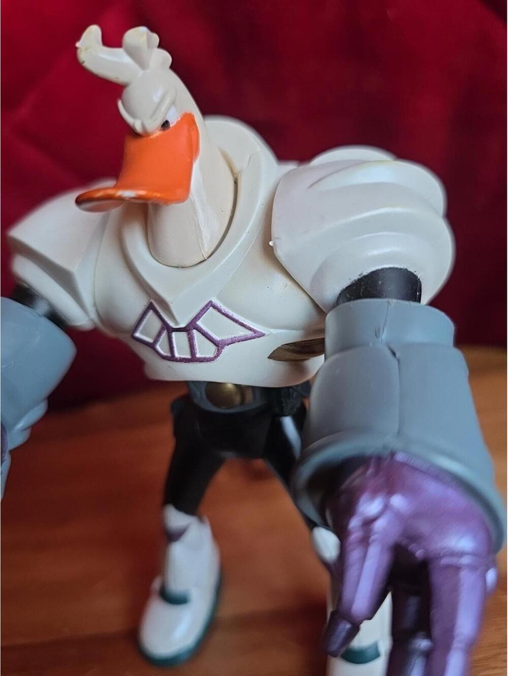 Net Attack Wild Wing Mighty Ducks Animated Series Disney Action Figure Toy 1996 - Picture 2 of 5